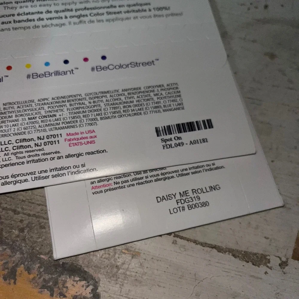 Color Street new lot